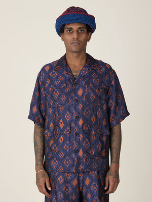 ALOHA SHIRT  - RED / GINGER