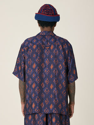 ALOHA SHIRT  - RED / GINGER