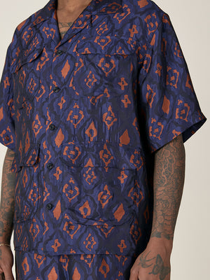 ALOHA SHIRT  - RED / GINGER