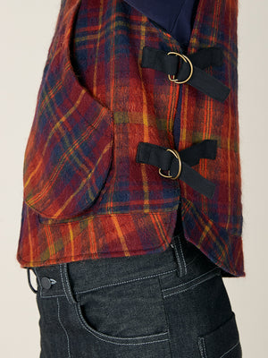 COMBAT VEST  - ND TARTAN