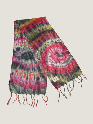 TIE DYE SCARF - MULTI