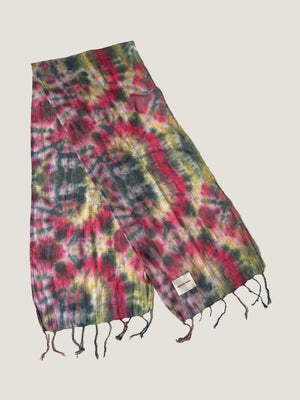 TIE DYE SCARF - MULTI