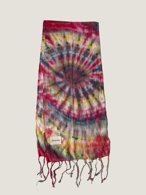 TIE DYE SCARF - MULTI