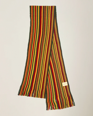 NICHOLAS DALEY STRIPED SCARF