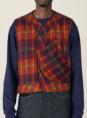 COMBAT VEST  - ND TARTAN