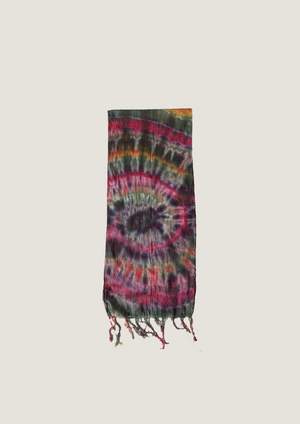 TIE DYE SCARF - MULTI
