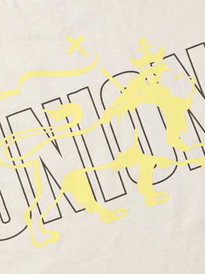 UNION X NICHOLAS DALEY TEE - CEMENT