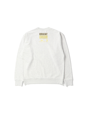 UNION X NICHOLAS DALEY CREWNECK - HEATHER GREY