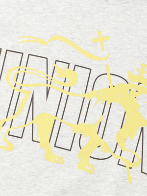 UNION X NICHOLAS DALEY CREWNECK - HEATHER GREY