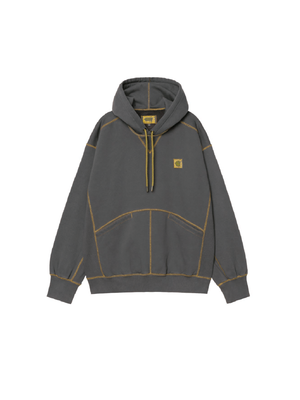 CARHARTT WIP X NICHOLAS DALEY HOODIE - ND BLACK SAND / ND GOLDEN YELLOW