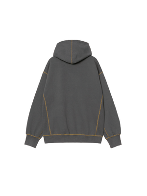 CARHARTT WIP X NICHOLAS DALEY HOODIE - ND BLACK SAND / ND GOLDEN YELLOW