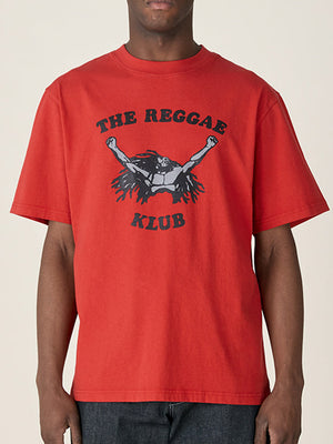 S/S REGGAE KLUB TEE - RED