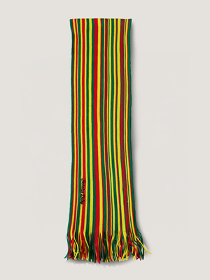 STRIPE SCARF - RED / GREEN / YELLOW