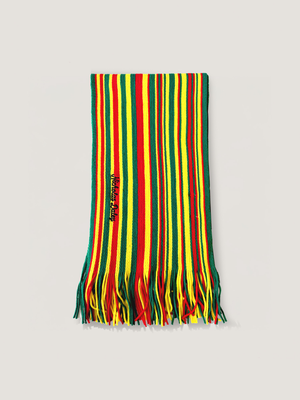 STRIPE SCARF - RED / GREEN / YELLOW