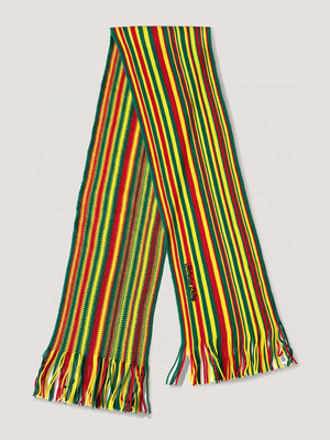 STRIPE SCARF - RED / GREEN / YELLOW