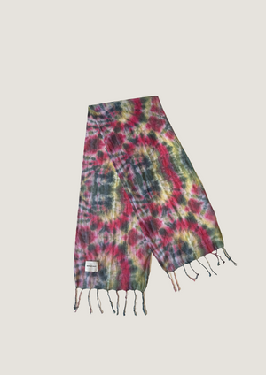 TIE DYE SCARF - MULTI