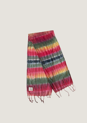 TIE DYE SCARF - MULTI
